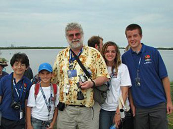 A team of young radio astronomers