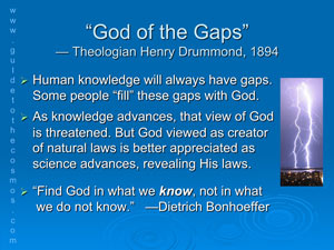 God of the Gaps